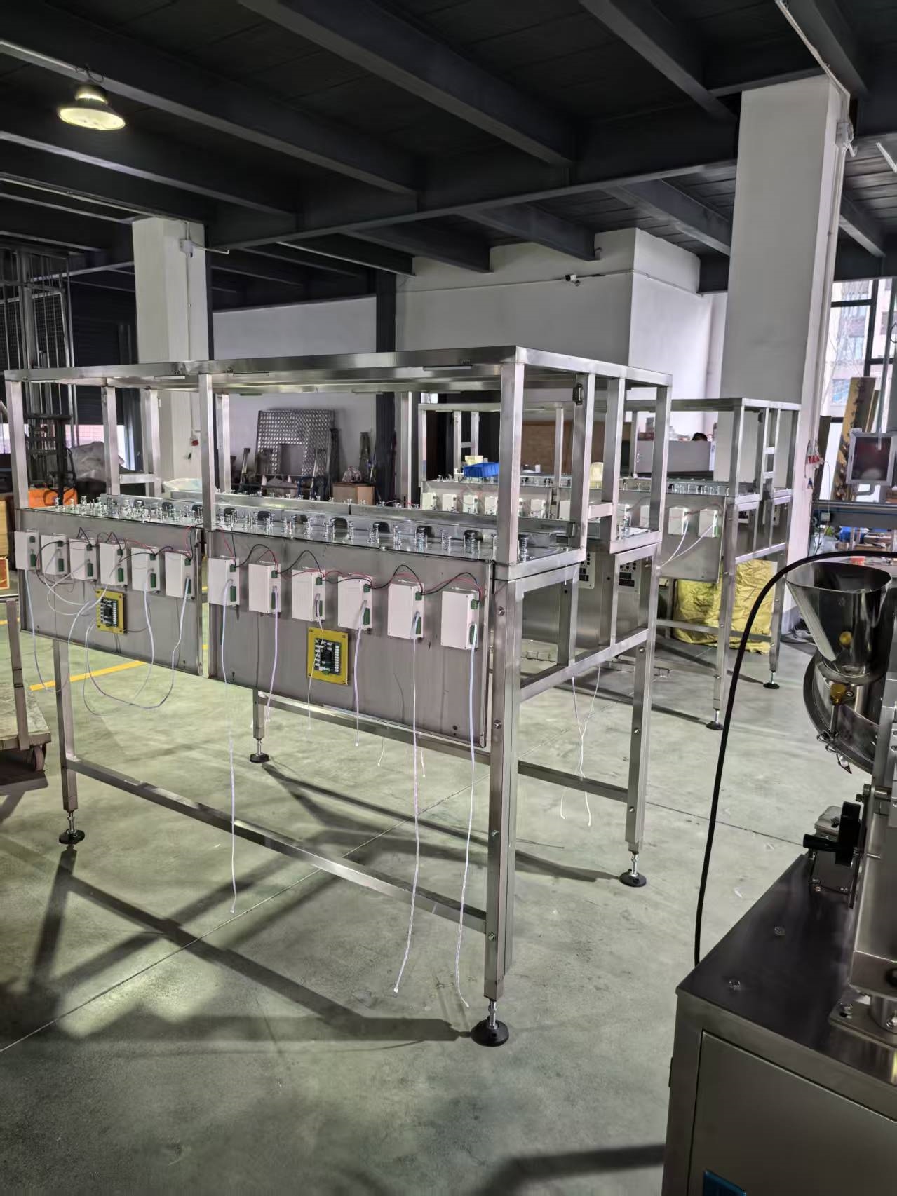 顆粒高速下料24連包拼豆定量包裝機廠家