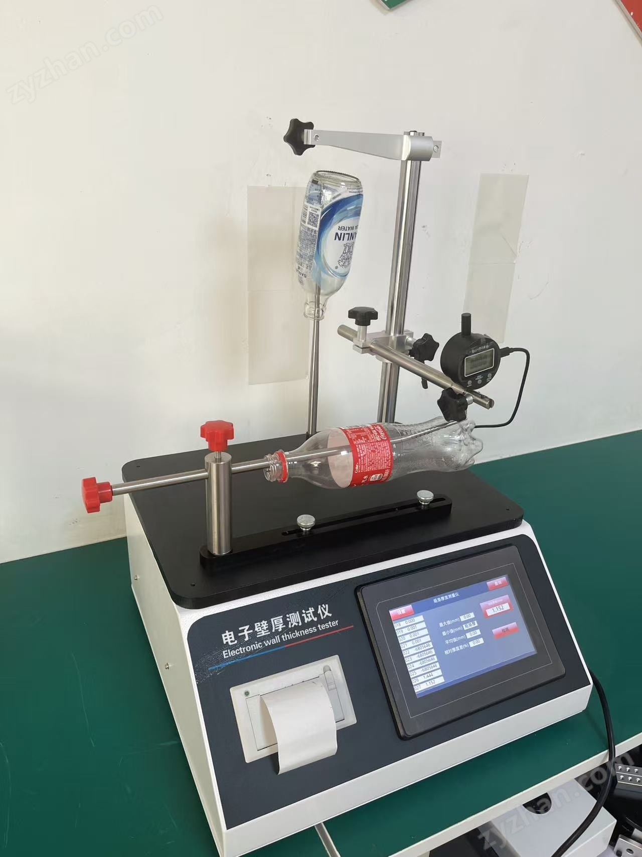 <strong>電子式瓶壁瓶底厚度測試儀</strong> 電子式瓶壁瓶底厚度測試儀