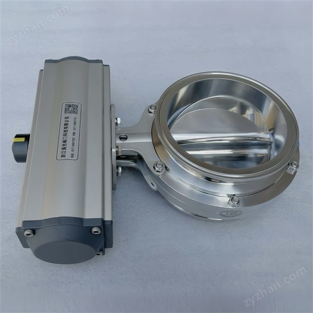 氣動(dòng)旋轉(zhuǎn)六瓣分料蝶閥