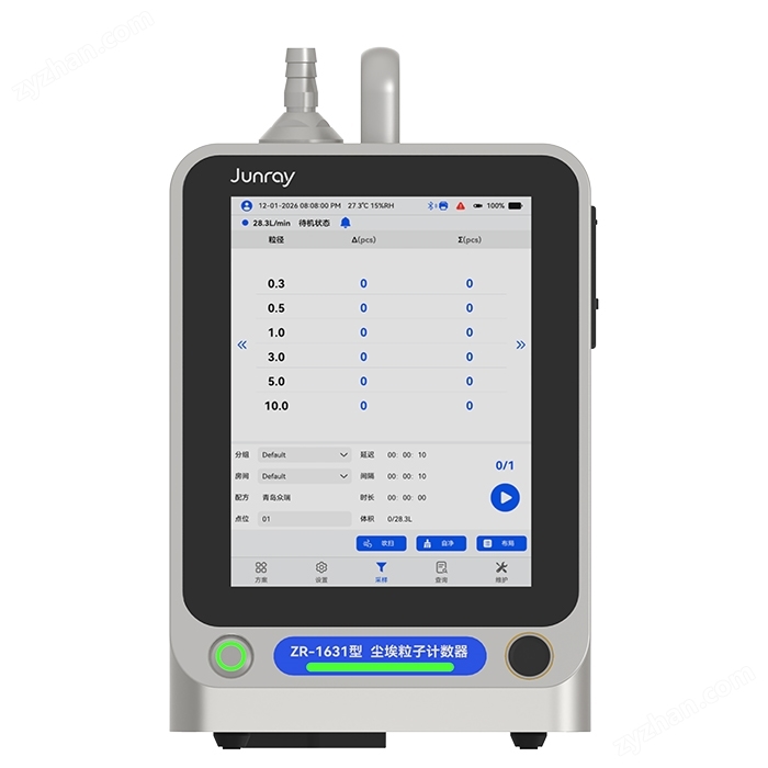 塵埃粒子計數(shù)器潔凈室潔凈度檢測儀器GMP