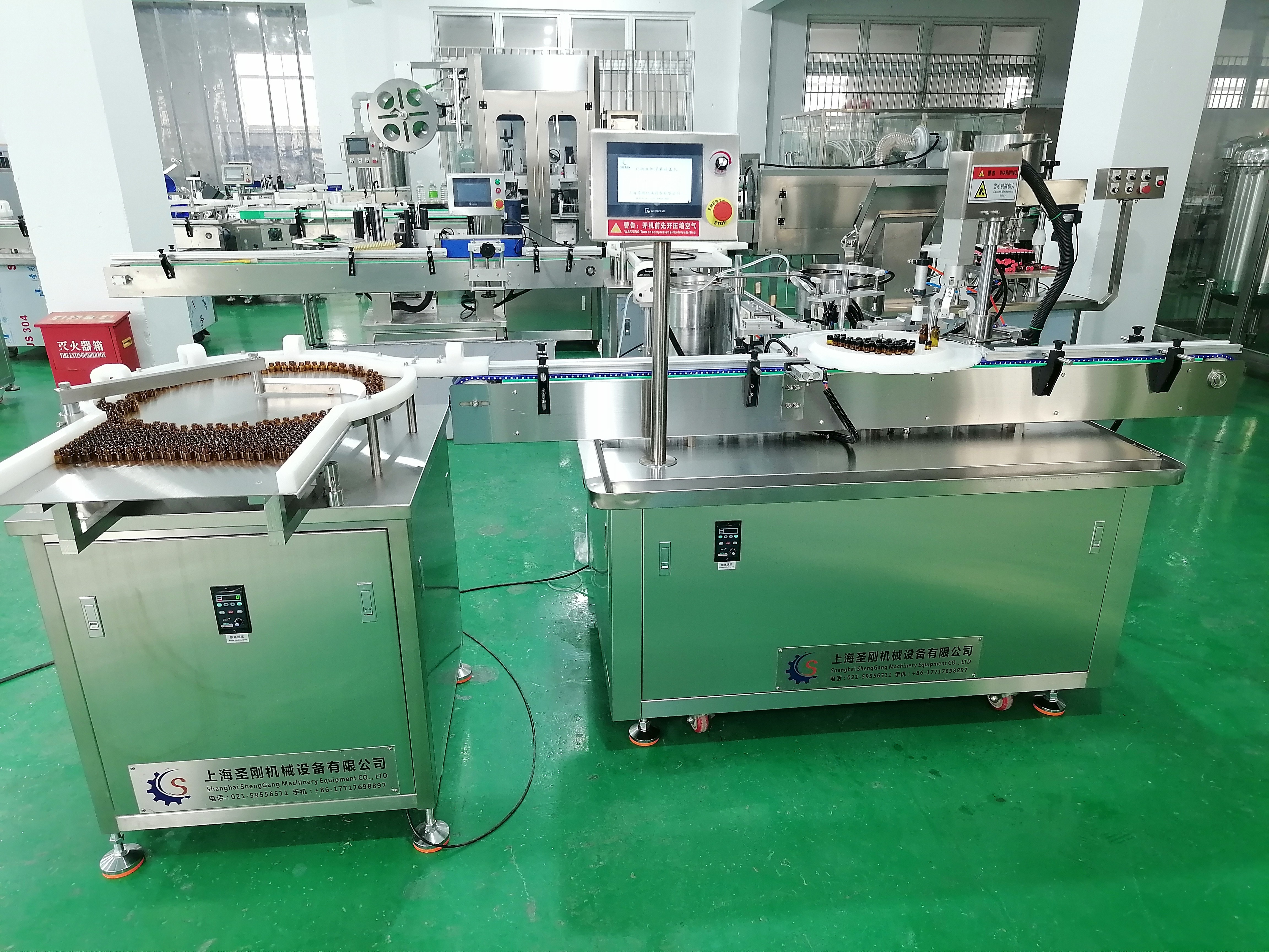 上海圣刚全自动西林瓶灌装机，解锁灌装新效率
