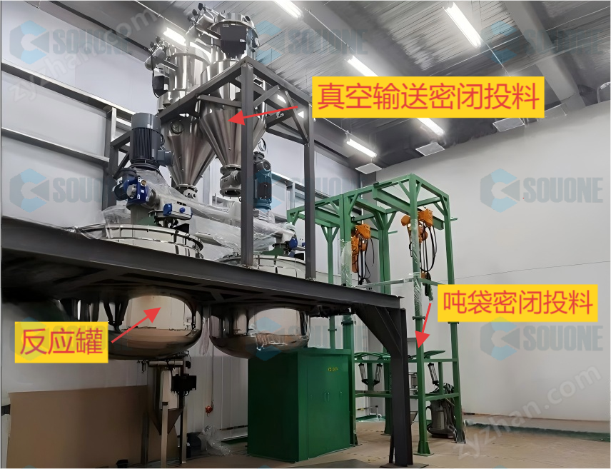 化工粉末固體投料機